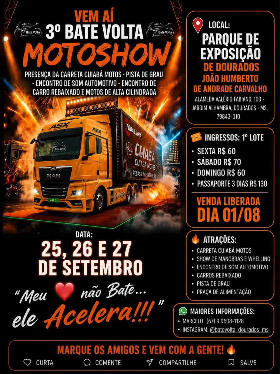3º BATE VOLTA MOTOSHOW
