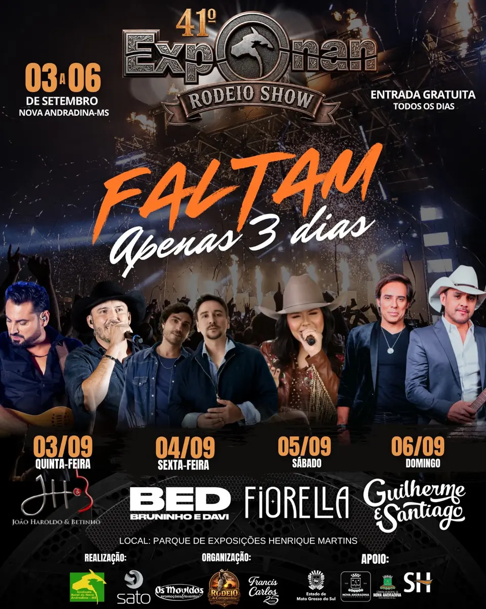 A EXPO​NAN VAI COMEÇAR!