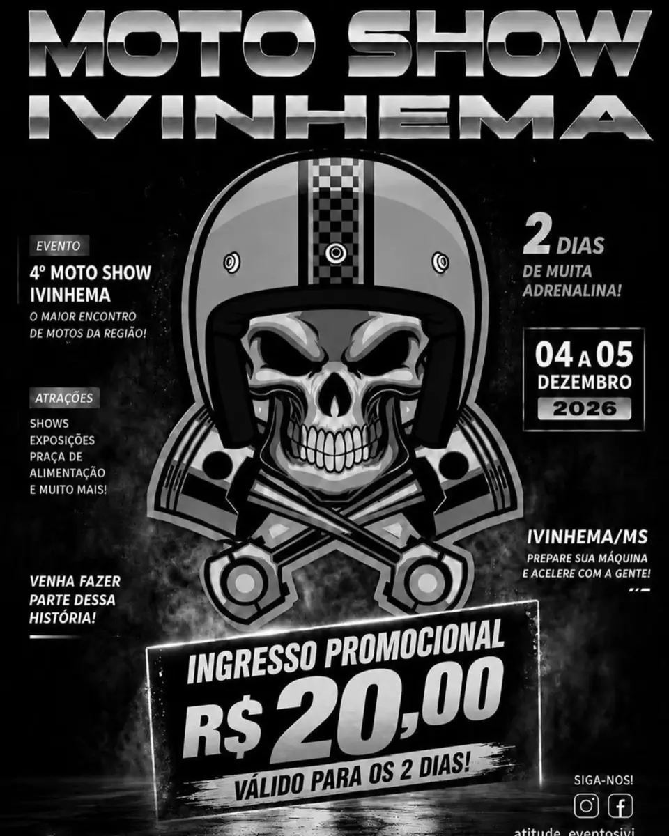 4ª edição do Moto Show Ivinhema