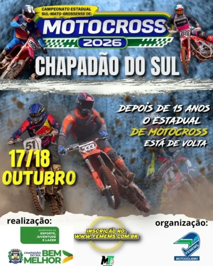 Campeonato Estadual Sul Mato Grossense de Motocross 2026