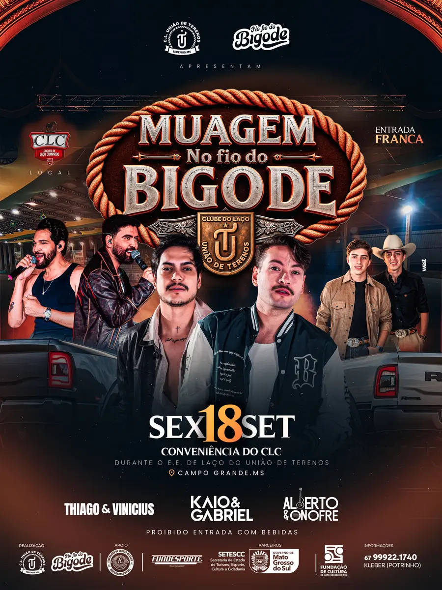 Muagem "No Fio do Bigode"
